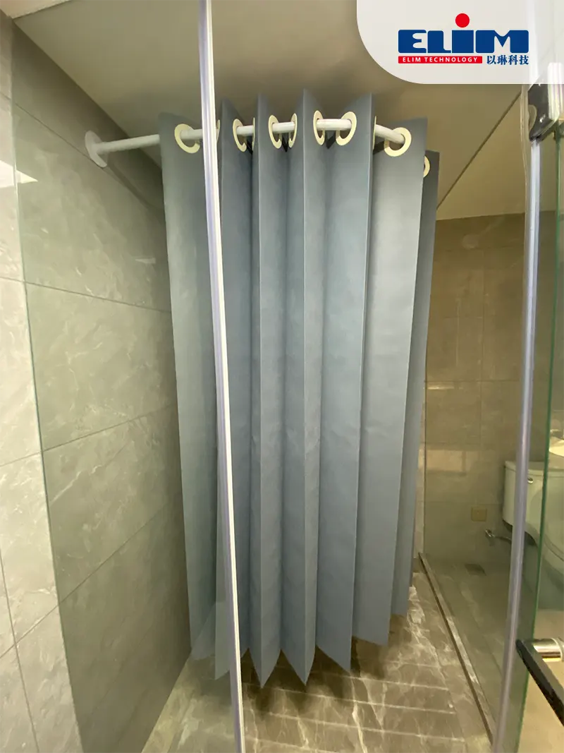 Benefícios de cortinas de chuveiro descartáveis