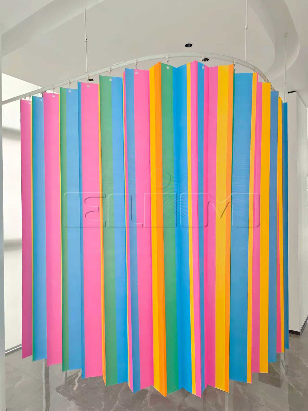 Cortinas descartáveis ​​para enfermaria infantil